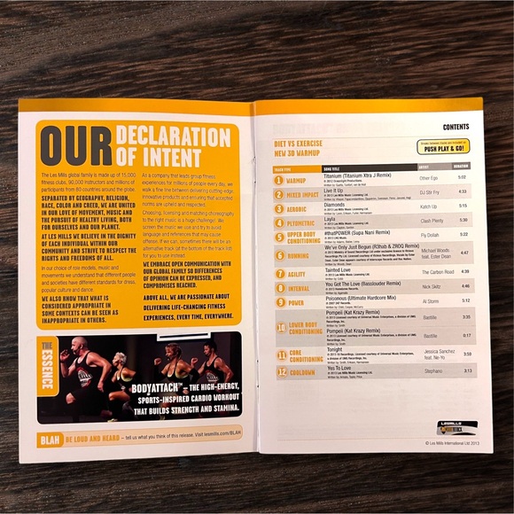 Les Mills BODYATTACK 83 CD, DVD, & Choreography Booklet - Picture 3 of 3